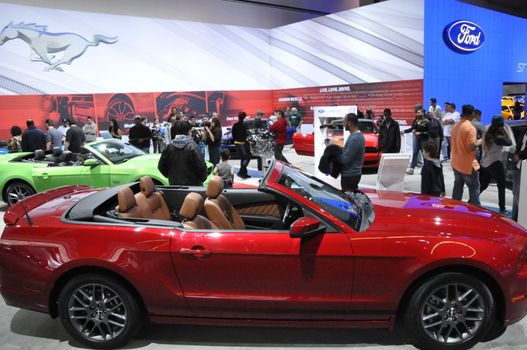 Ford Fusion at the 2012 Los Angeles Auto Show