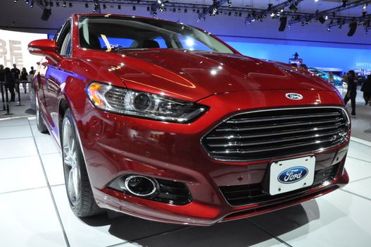 Ford Fusion at the 2012 Los Angeles Auto Show