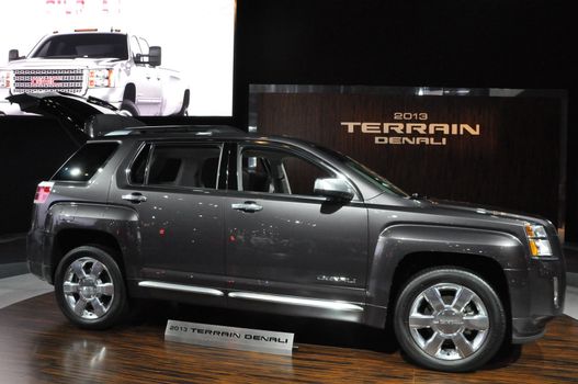 GMC Terrain Denali at the 2012 Los Angeles Auto Show