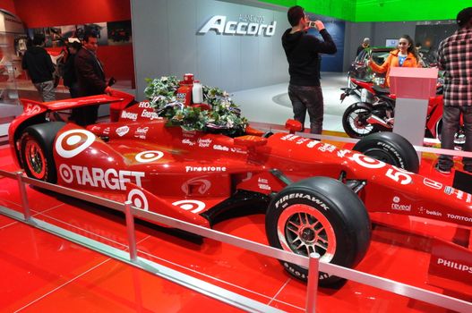 Honda Indy Racer at the 2012 Los Angeles Auto Show