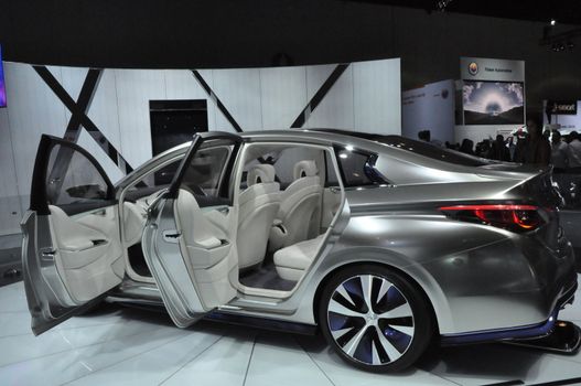 Infiniti LE Concept Car at the 2012 Los Angeles Auto Show