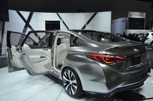 Infiniti LE Concept Car at the 2012 Los Angeles Auto Show