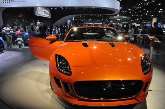 Jaguar F-Type at Auto Show