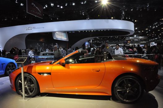 Jaguar F-Type at Auto Show