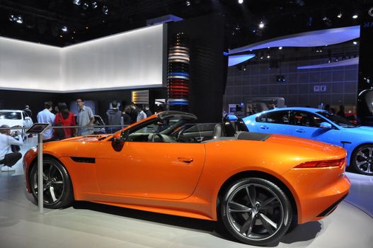 Jaguar F-Type at Auto Show