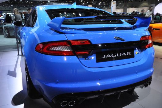 Jaguar XF at Auto Show
