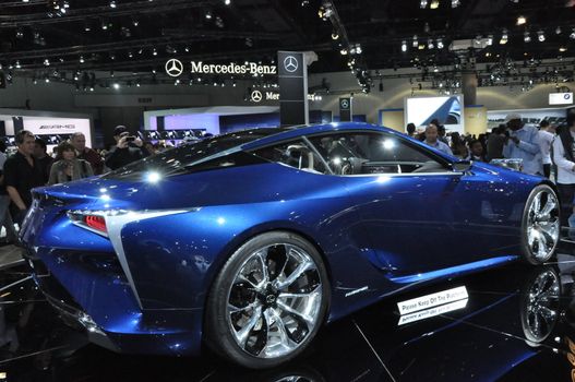 Lexus LF-LC Concept Car at the 2012 Los Angeles Auto Show