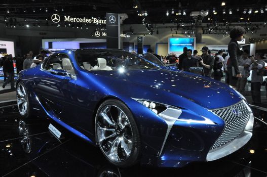 Lexus LF-LC Concept Car at the 2012 Los Angeles Auto Show