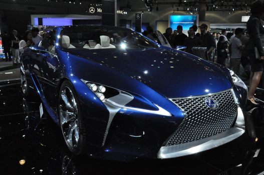 Lexus LF-LC Concept Car at the 2012 Los Angeles Auto Show