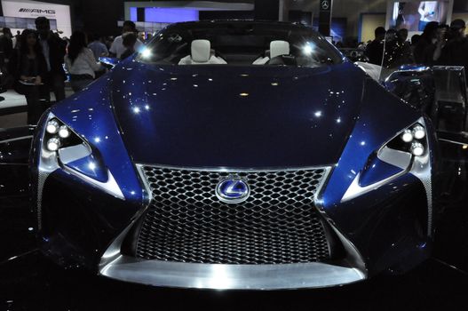 Lexus LF-LC Concept Car at the 2012 Los Angeles Auto Show