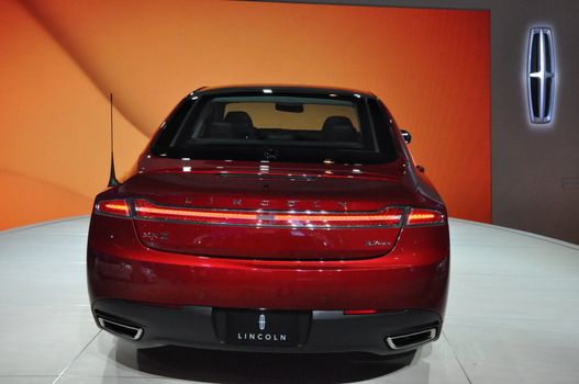 Lincoln MKZ at the 2012 Los Angeles Auto Show