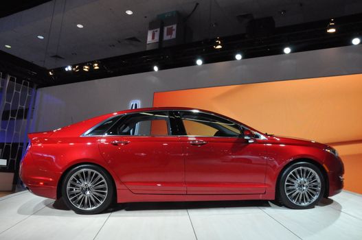 Lincoln MKZ at the 2012 Los Angeles Auto Show