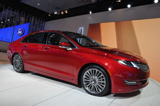 Lincoln MKZ at the 2012 Los Angeles Auto Show