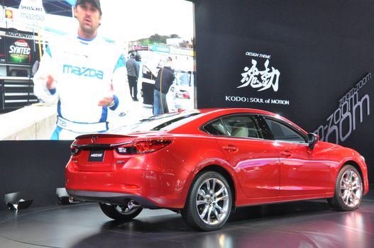 Mazda 6 Sedan at the 2012 Los Angeles Auto Show
