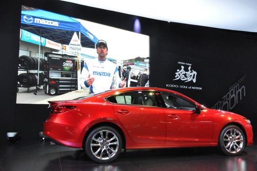 Mazda 6 Sedan at the 2012 Los Angeles Auto Show