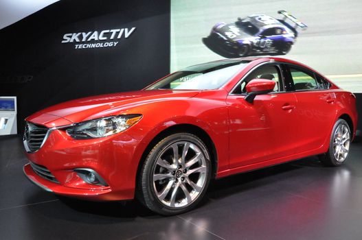 Mazda 6 Sedan at the 2012 Los Angeles Auto Show