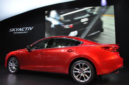 Mazda 6 Sedan at the 2012 Los Angeles Auto Show