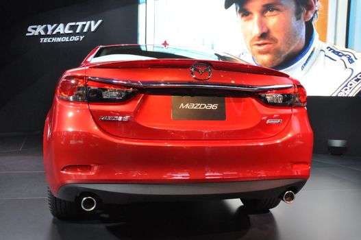 Mazda 6 Sedan at the 2012 Los Angeles Auto Show