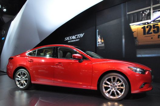 Mazda 6 Sedan at the 2012 Los Angeles Auto Show