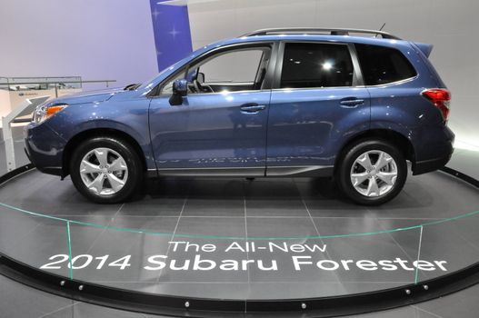 Subaru Forester at the 2012 Los Angeles Auto Show