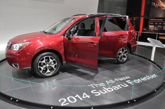 Subaru Forester at the 2012 Los Angeles Auto Show