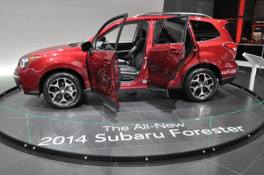 Subaru Forester at the 2012 Los Angeles Auto Show
