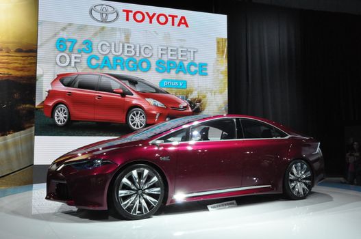 Toyota NS4 Concept Car at the 2012 Los Angeles Auto Show