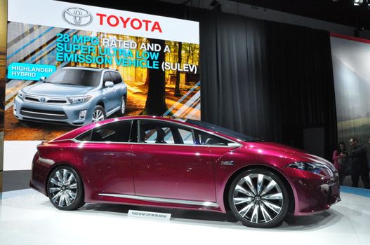 Toyota NS4 Concept Car at the 2012 Los Angeles Auto Show