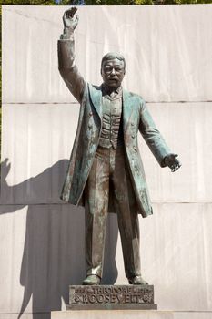 Theodore Roosevelt Statue Memorial Roosevelt Island Washington DC