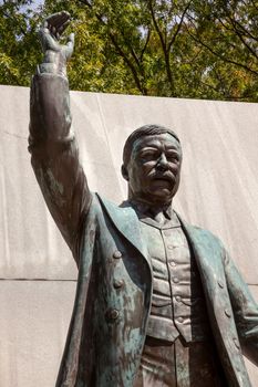 Theodore Roosevelt Statue Memorial Roosevelt Island Washington DC