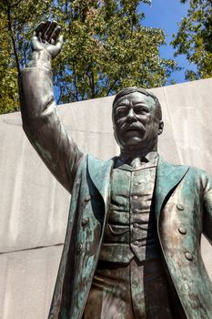 Theodore Roosevelt Statue Memorial Roosevelt Island Washington DC