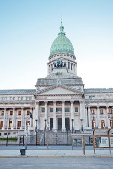 Building of Congress  in Buenos Aires, Argentina