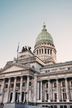 Building of Congress  in Buenos Aires, Argentina