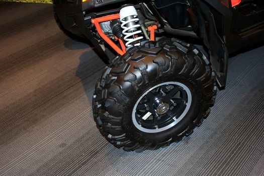 jeep wheel in the Thailand motorbike festival