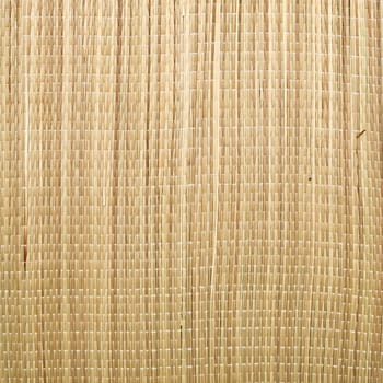 Close up of a straw mat as a background image