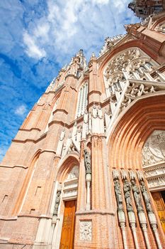 The Cathedral in the city of La Plata, Argentina