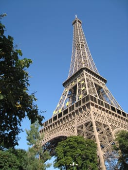 Eiffel Tower in Paris, France