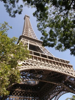 Eiffel Tower in Paris, France