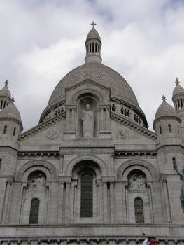 Basilique du Sacre Coeur in Paris, France