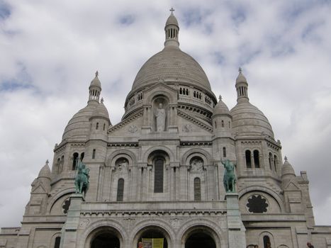 Basilique du Sacre Coeur in Paris, France