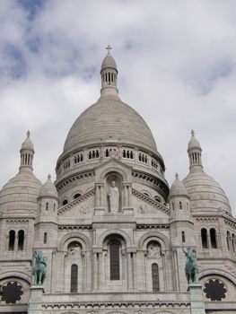 Basilique du Sacre Coeur in Paris, France