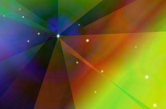 abstract glowing colorful background
