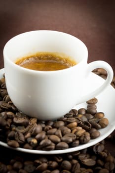 A cup of coffee