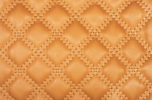 Sepia picture of genuine leather upholstery