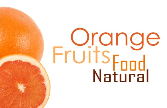One and half oranges