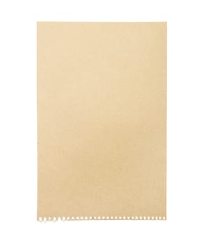 page of paper