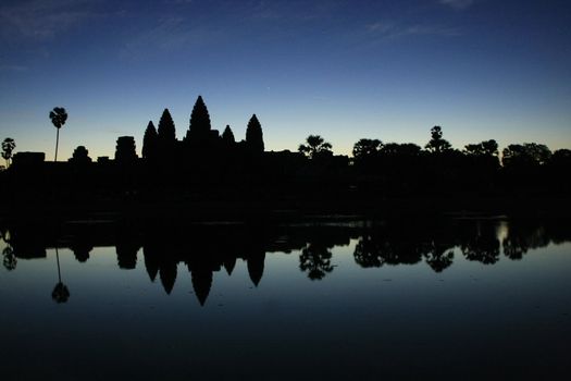 Angkor Wat temple at sunrise, Siem Reap, Cambodia