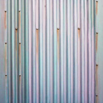 Corrugated metal as a striking background image