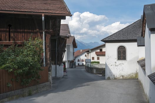 small village in the mountains in austria called Axam
