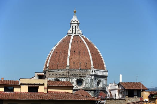 Florence-the dome of the Cathedral of Santa Maria del Fiore
 